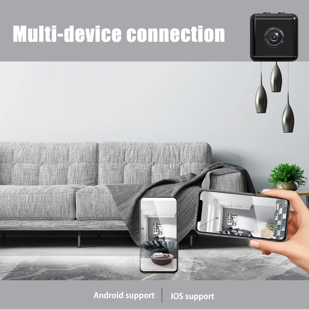 Wireless Mini IP Surveillance Camera HD 1080P Portable 2.4Ghz Wi-Fi