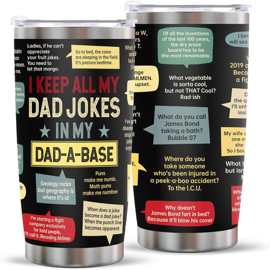 Dad Jokes - Travel Tumbler 20oz