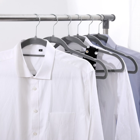 50 Pack Premium Velvet Hangers, Non-Slip and Durable