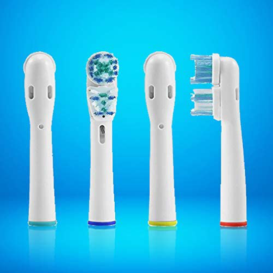 Replacement Brush Heads Compatible with Oral-B-Braun– Dual Clean