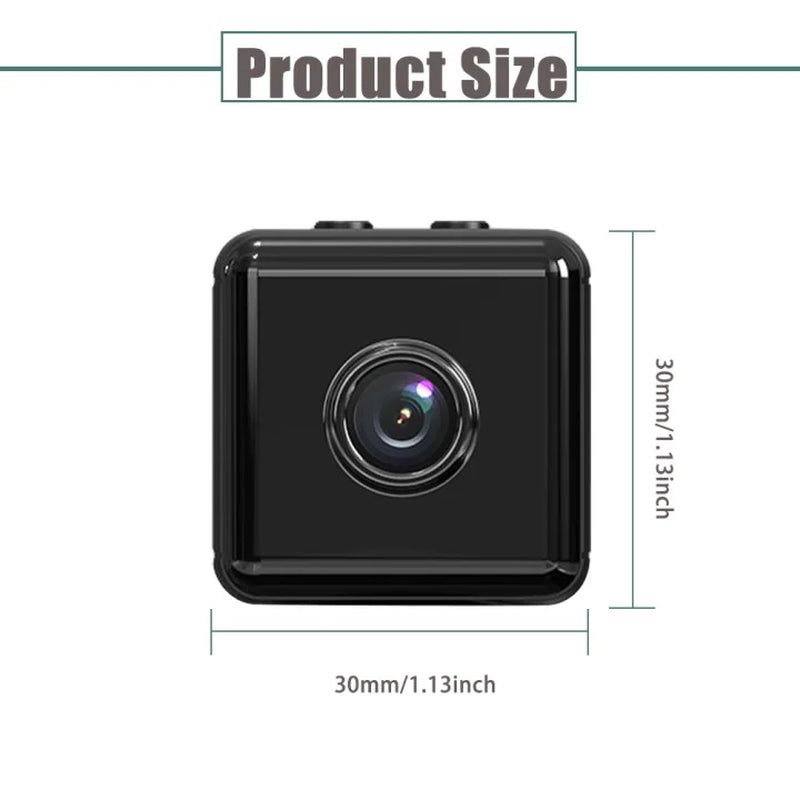 Wireless Mini IP Surveillance Camera HD 1080P Portable 2.4Ghz Wi-Fi