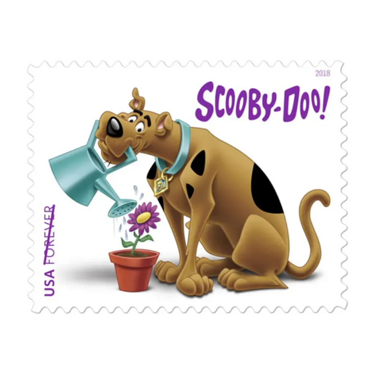 Scooby-Doo Doo Good USPS Forever Stamps - 1 Sheet of 12