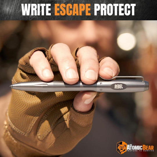 2-Pack Tactical EDC Pen, Car Window Glass Breaker, Emergency Survival Pen