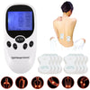 Tens Unit with 8 Electrode Pads - Massager Pulse Muscle Stimulator Dual Channel Rechargeable