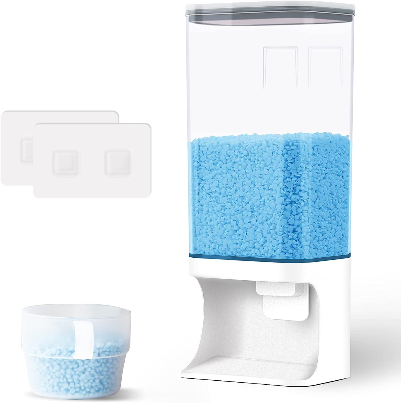 35 OZ Laundry Detergent Dispenser/Wall-Mounted Scent Booster Beads Dispenser for Laundry Room
