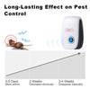  6 Packs Electronic Plug in Indoor Sonic Repellent Pest Control for Bugs Roaches Insects Mice Spiders Mosquitoes