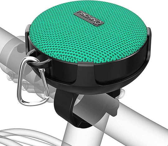 Portable Bluetooth Speaker for Bike, Waterproof & Dustproof Mini Outdoor Speaker, Bluetooth 5.0 and 10h Play Time, Wireless Bicycle Speaker with Loud Sound for Riding, Hiking and Camping