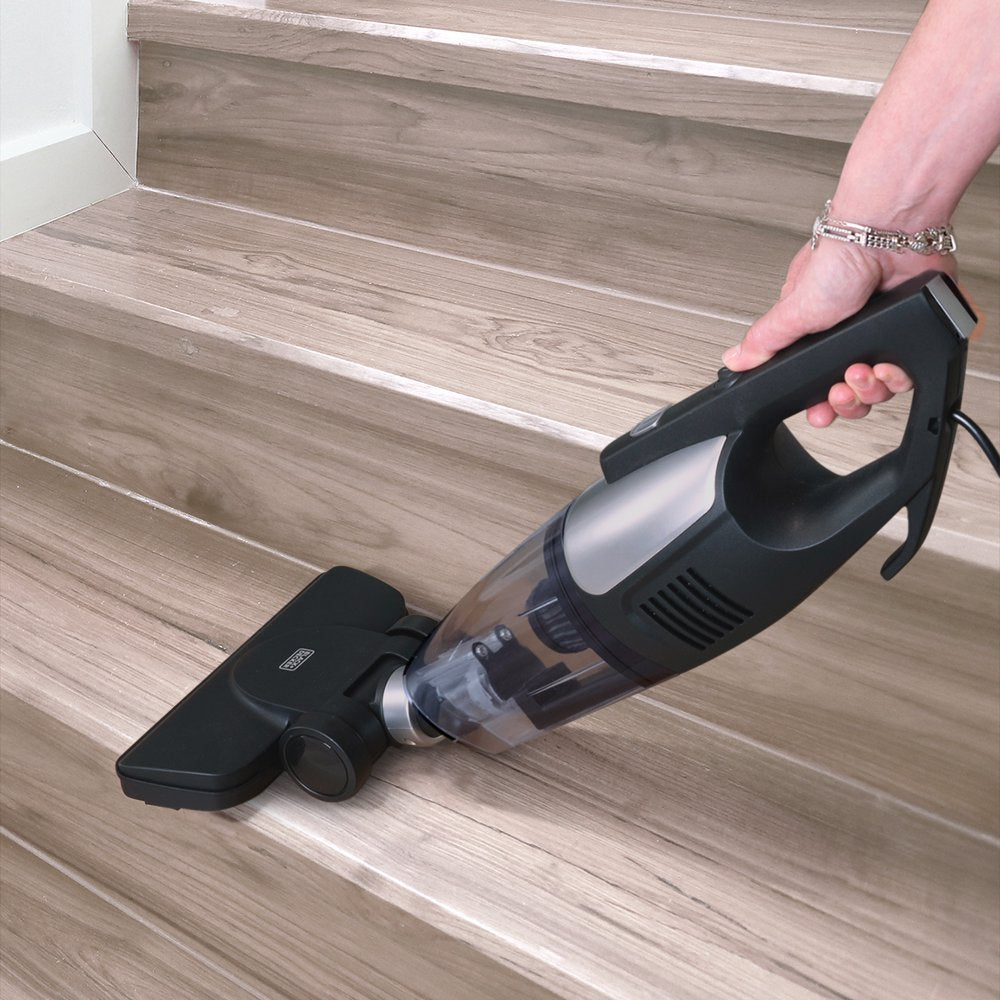 Black + Decker 3-In-1 Lightweight Corded Upright and Handheld Multi-Surface Vacuum 