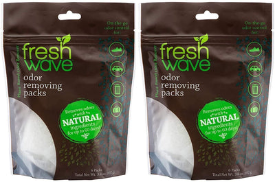 Fresh Wave Lavender Odor Eliminating & Deodorizing Packs | Bag of 6 | 