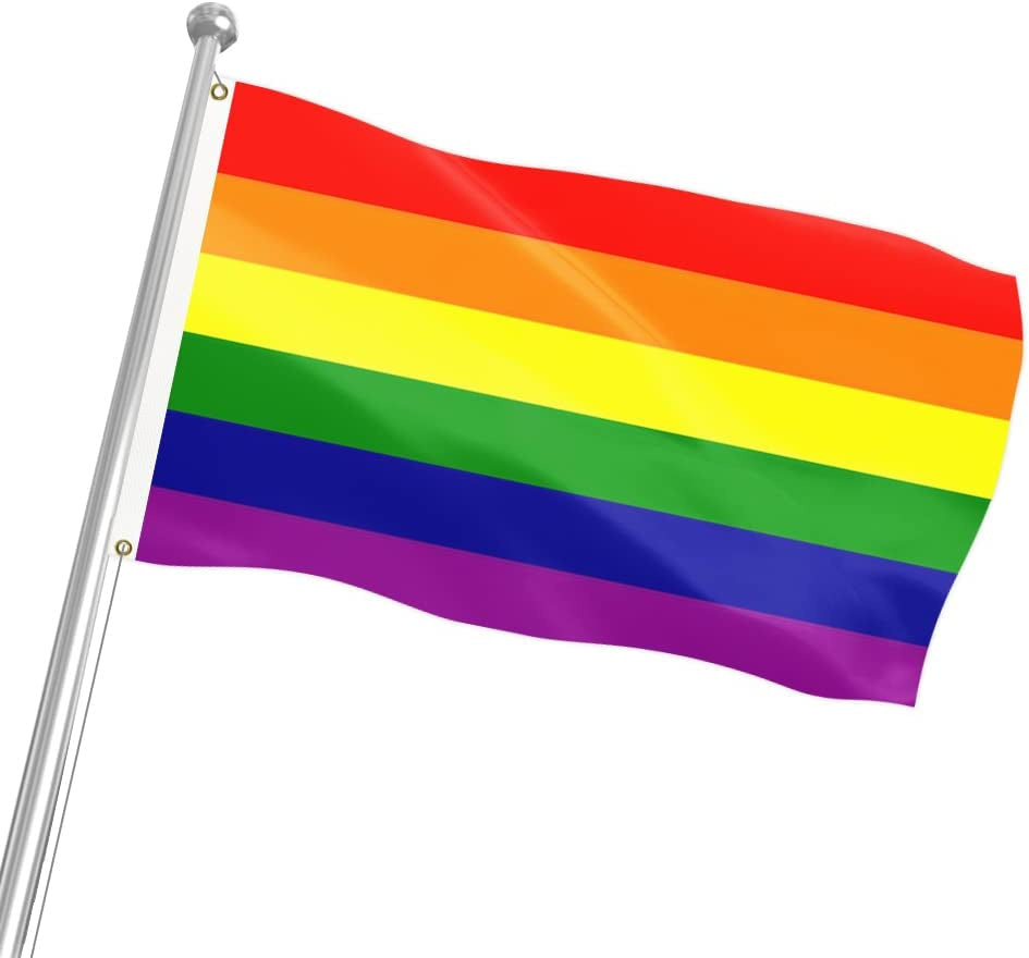  Progress Flag Rainbow Pride Flags 3x5 Ft outdoor Polyester Flags with Brass Grommets