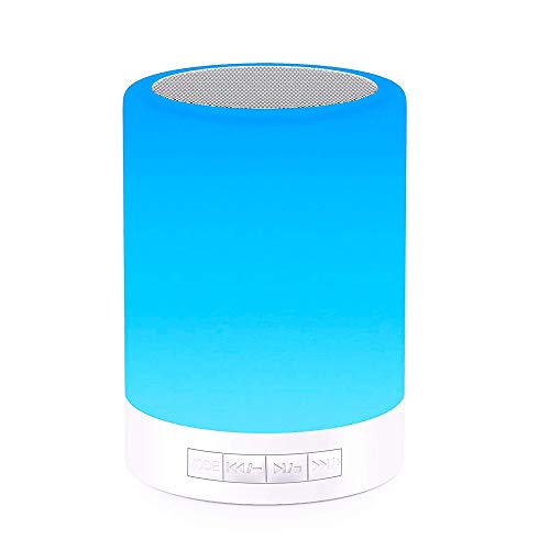 Smart Touch Control Night Light with Bluetooth Speaker