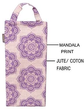 Yoga Sand Bag Jute/Cotton Unfilled for Yoga Weights and Resistance Training