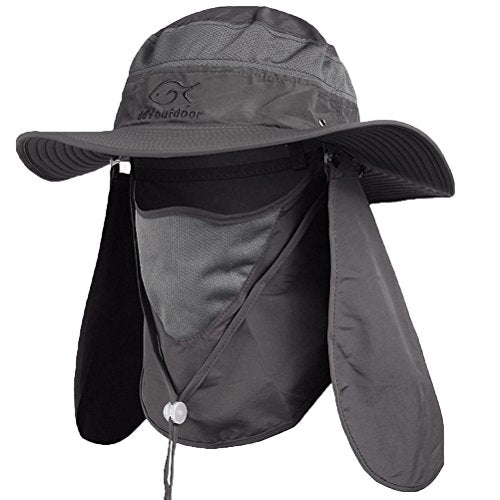 Outdoor Neck & Face Sun Protection Wide Brim Hat