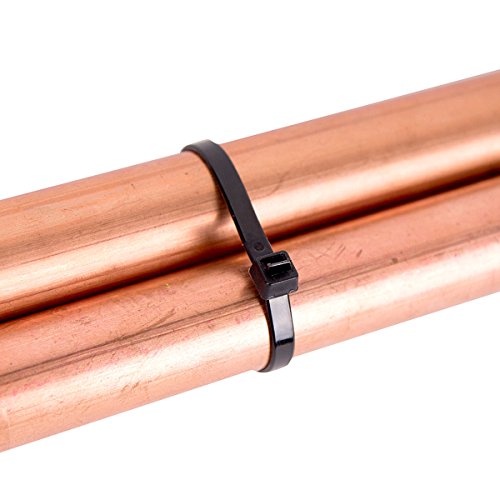 TR Industrial TR88302 Multi-Purpose Cable Tie (100 Piece), 8", Black