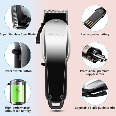  Dog Clippers for Grooming Low Noise Rechargeable 