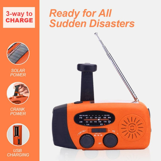 Portable Emergency Weather Radio