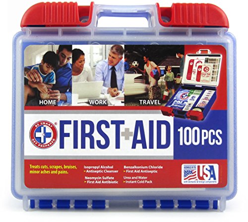 100 Piece: Multi-Purpose First Aid Kit