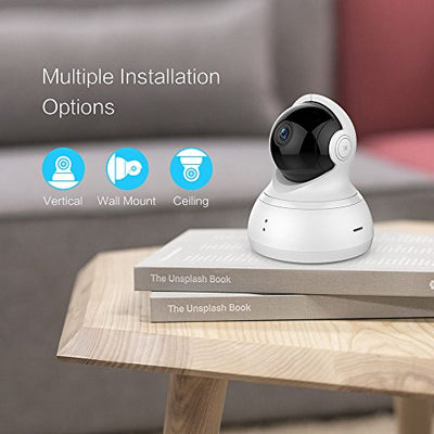 Wireless IP Indoor Security Surveillance 720p HD Night Vision Dome Camera with Remote Monitor