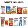 45 Count Crave Box Care Package Ultimate Variety Snacks - Food - Cookies - Chocolate