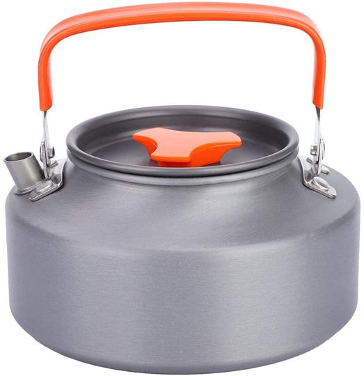 VGEBY1 Tea Pot, Water Kettle Teapot Coffee Pot 1.1L Outdoor Camping Teapot Safe and Heat Resistant Cooking Outdoor Equipment