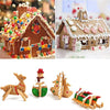 3D Gingerbread House Cookie Cutter Set