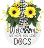 Welcome Sign wreath 