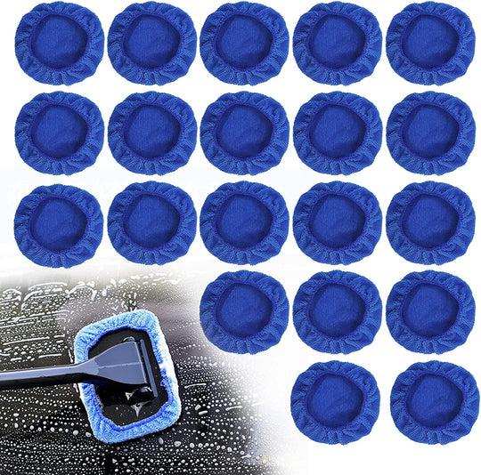 20 Pack Car Care Microfiber Cloths for Windshield