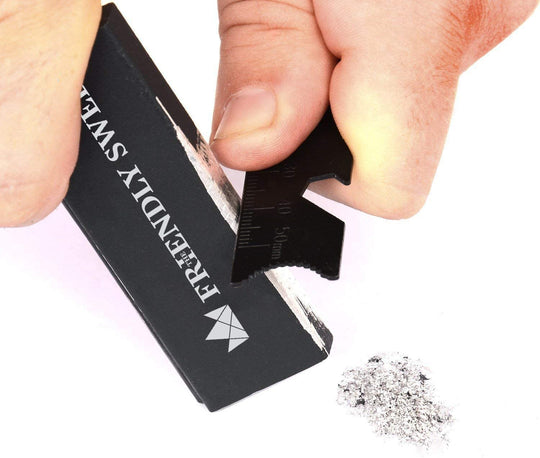 The Friendly Swede Magnesium Flint Fire Starter - 3 Pack - Survival Firesteel Blocks with Striker, Camping Emergency Equipment