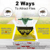 10 Natural Pre-Baited Fly Hunter Stable Horse Ranch Fly Trap, Mosquito Fly Bags Outdoor Disposable Catchers Killer Repellent 
