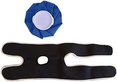 Doctor Developed Knee Ice Pack/Hot & Cold Pack with Support Brace