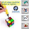 Puzzle Speed Cube Set, Puzzle Cube Bundle 2x2 3x3 - 5 Pack