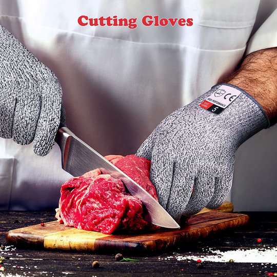 1 Pair Level 5 Cut Resistant Gloves