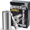 Self Adjusting Universal Socket Fits Standard 1/4'' - 3/4'' For Wrench Ratchet & Power Drill