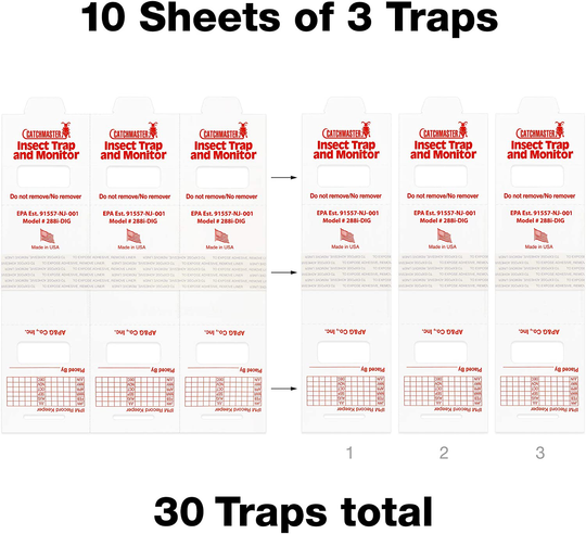 Catchmaster 30 Brown Recluse Spider Traps (Non-Toxic)