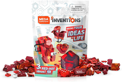 Mega Construx Inventions Red Brick Building Set