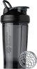 BlenderBottle Shaker Bottle Pro Series Perfect for Protein Shakes and Pre Workout, 24-Ounce, Black