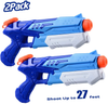 HITOP Water Guns for Kids Squirt Water Blaster Guns Toy Summer Swimming Pool Beach Sand Outdoor Water Fighting Play Toys Gifts for Boys Girls Children (2 Pack)