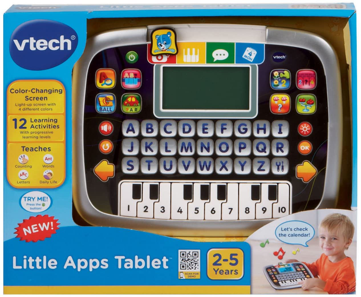 VTech Little Apps Tablet, Black