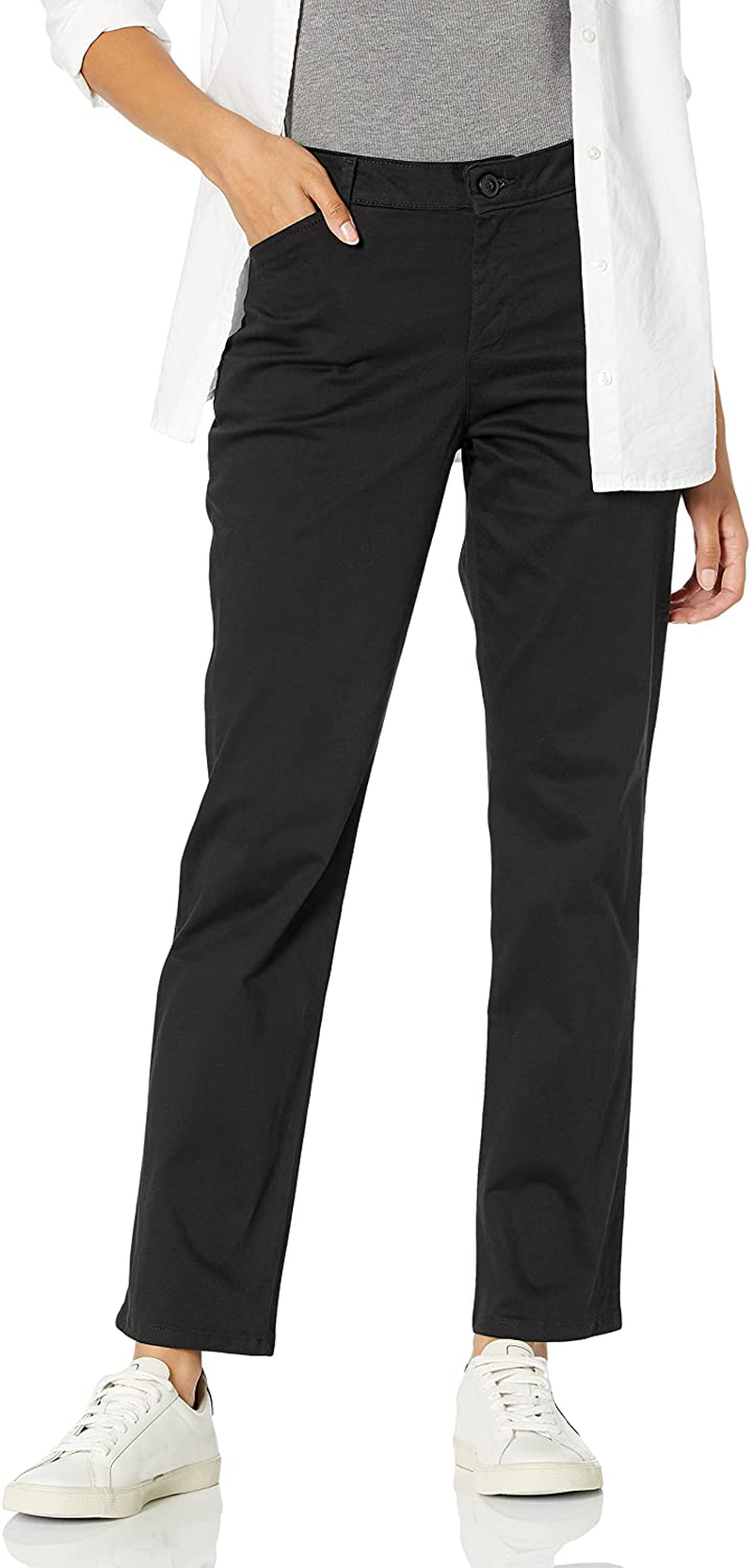 LEE Women’s Petite Relaxed Fit All Day Straight Leg Pant