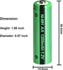 AA Rechargeable Battery 1.2V Nimh 1200mAh Button Top Battery 4Pcs
