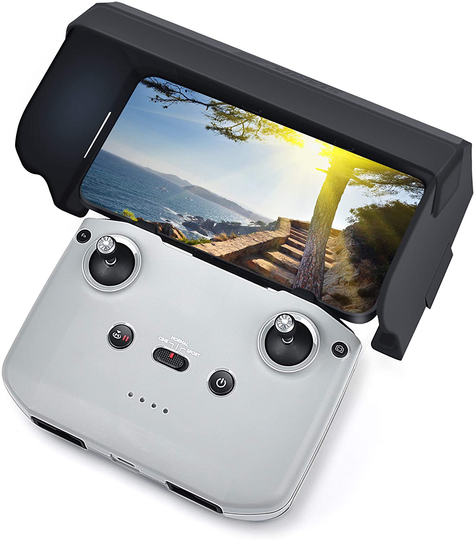 STARTRC Sun Hood Sunshade for DJI Mini 2/Mavic Air 2/DJI Air 2S Controller Accessories for 4.4-7.1inch Smartphone Screen