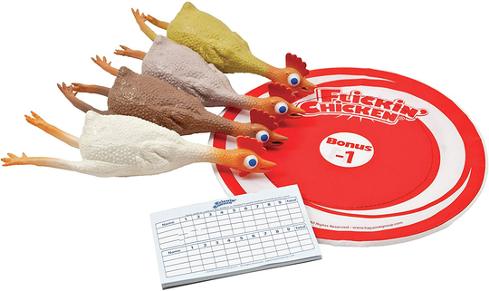 University Games Flickin’ Chicken Outdoor Toss Game for Kids