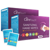 2 Pack Care Touch Individually Wrapped Hand Sanitizer Wipes (110 Wipes Each Box)