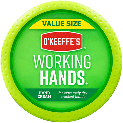 O'Keeffe's Working Hands Hand Cream Value Size, 6.8 Ounce Jar, (Pack of 2)