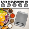 Large Food Scale with Weight in Grams and Ounces - 22lb Kitchen Digital Scale for Baking, Cooking, Weight Loss and More- Make Perfect Recipes by Measuring and Weighing with This Electronic Scale