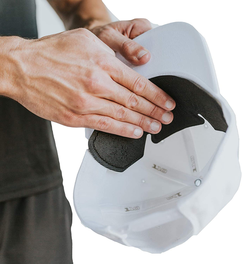 Golf Hat Sweat Liner – Made in The USA - Prevents Stains & Odor - Patented Technology 3 | 6 | 12 | 25 | 50 Pack