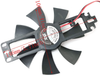 Magic&shell Cooling Fan 2PCS Black DC 18V Plastic Brushless Fan for Induction Cooker
