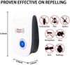 MAIKAILUN 4 Pack Pest Repeller, Mice Repellent, Ant Cockroaches Mosquitoes Bed Bugs Spiders Repellent Indoor, Electronic Pest Repeller
