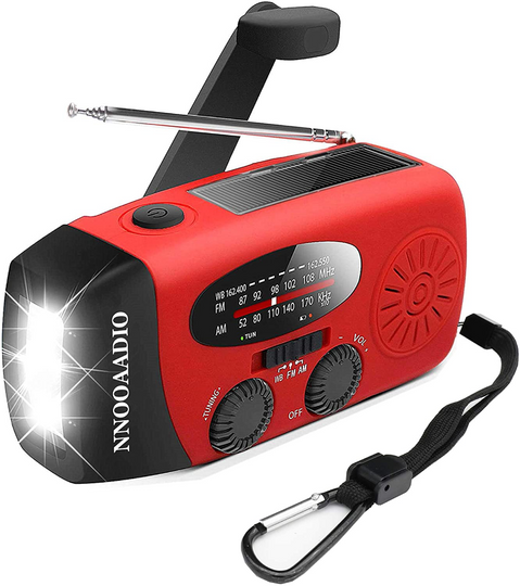 4 Way Rechargeable Emergency Hand Crank Survival Radio