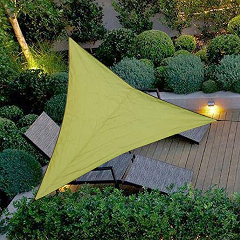 Sun Shade Sail, Triangle Sun Shade for Outdoor Patio Garden